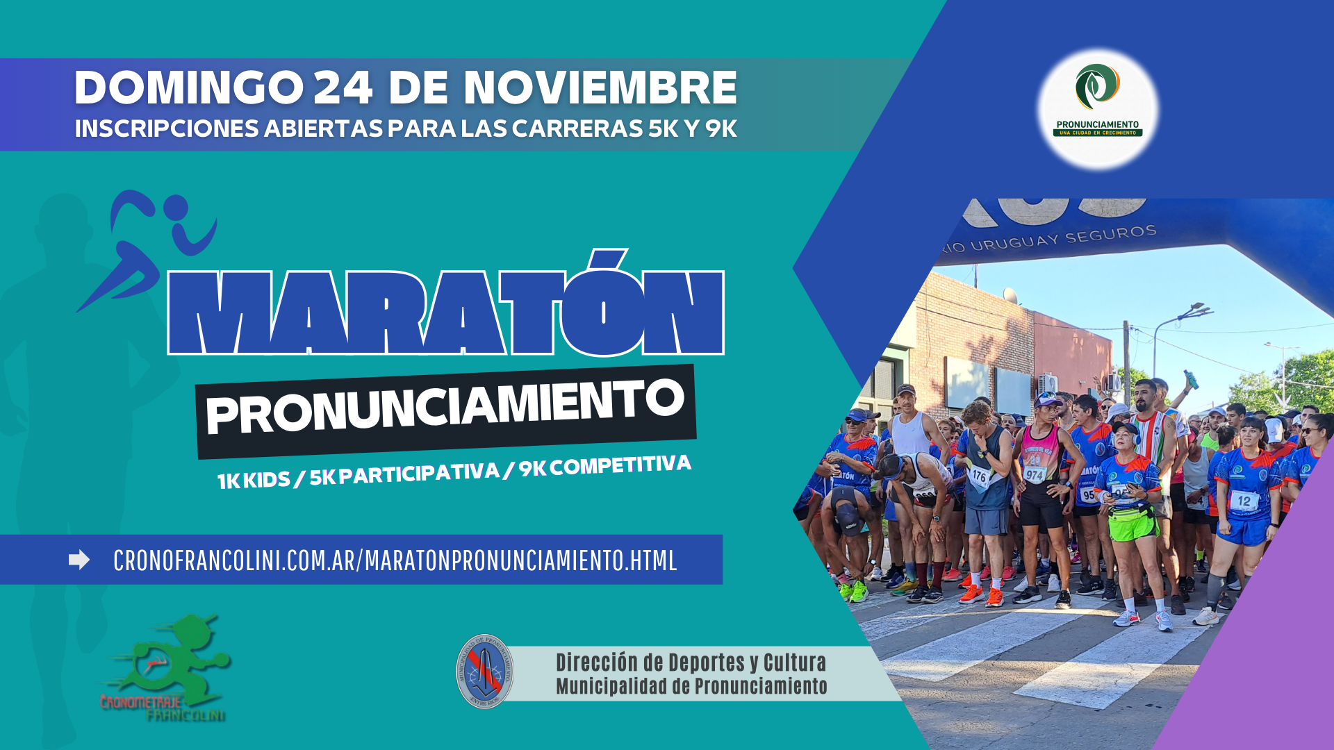 MARATÓN ANIVERSARIO DE PRONUNCIAMIENTO