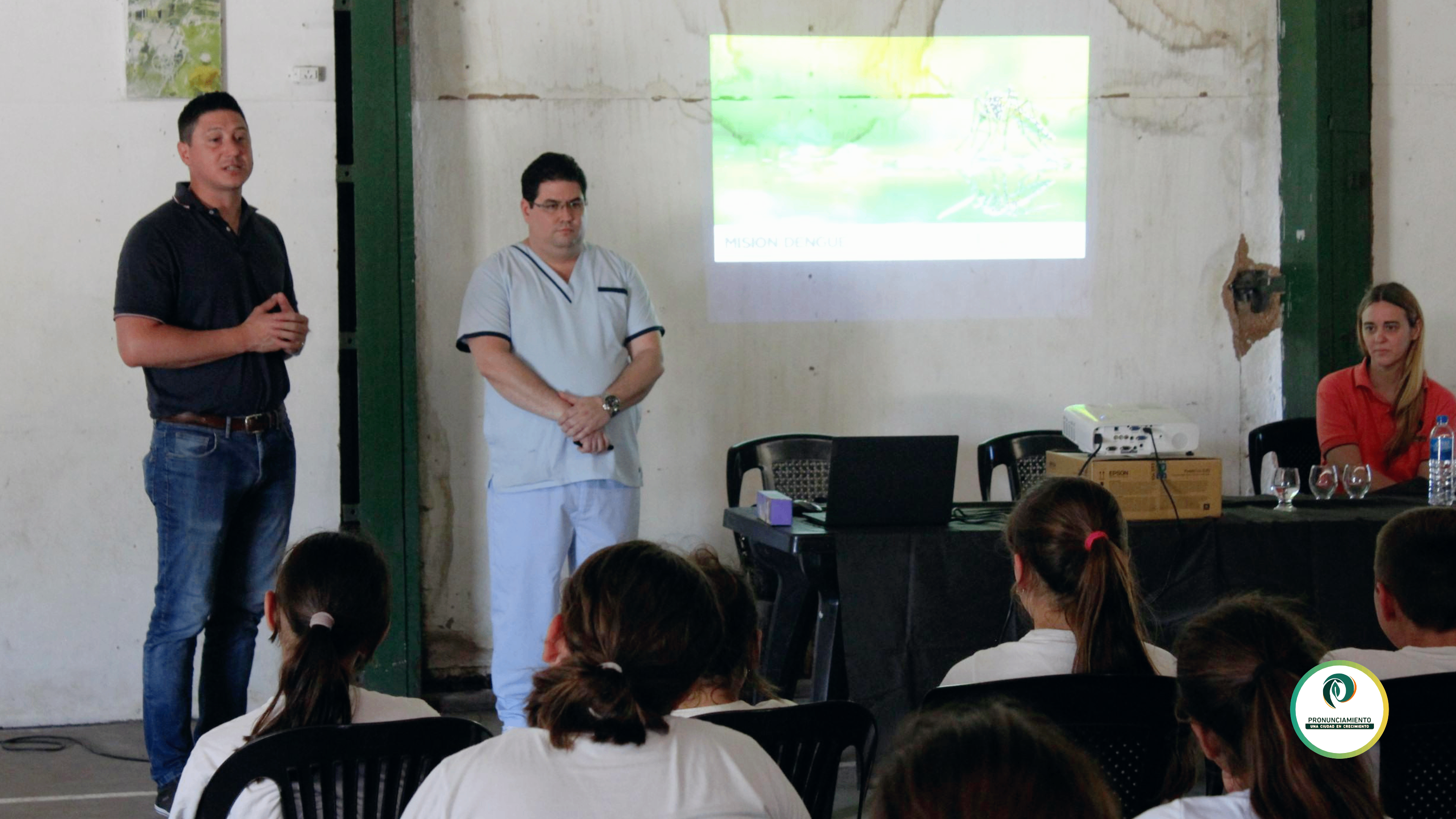 MISIÓN DENGUE: CHARLA A GURISES DE LA ESCUELA